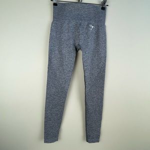 GymShark Vital Leggings 2.0 Seamless Smokey Grey Marl